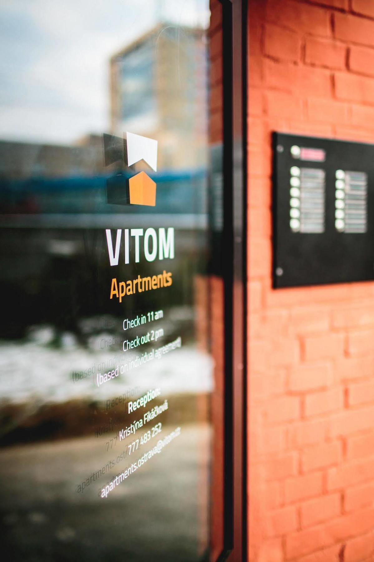 Vitom Apartments Острава Экстерьер фото